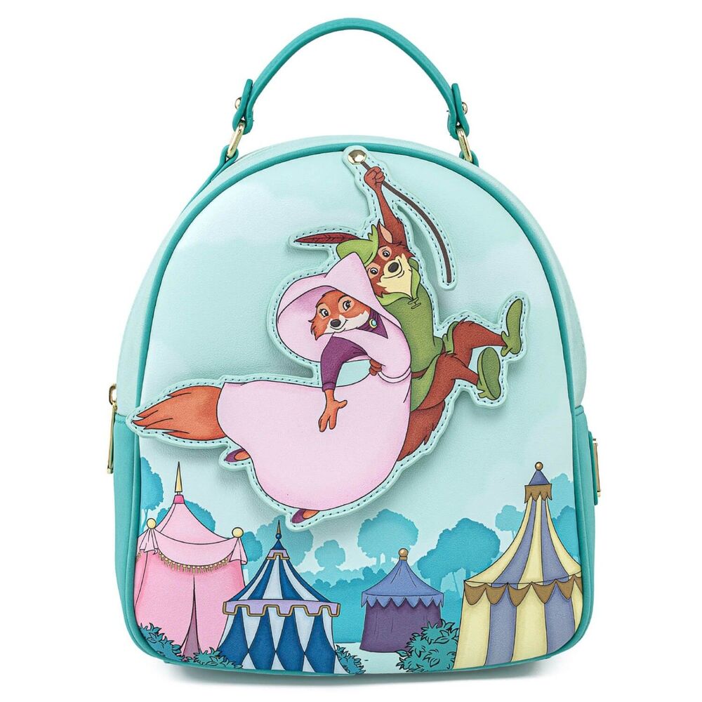 Loungefly Her Universe Disney Robin Hood Rescues Swing Maid Marian Backpack NWT